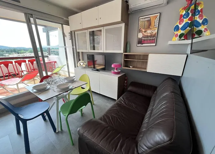 Apartman Deux Couchages Cap D'agde Naturisme Cn040-606 Agde